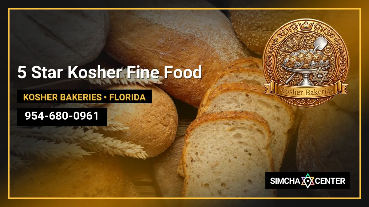 5 Star Kosher Fine Food — Kosher Bakeries