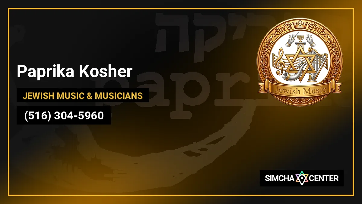 Paprika Kosher — Jewish Music & Musicians