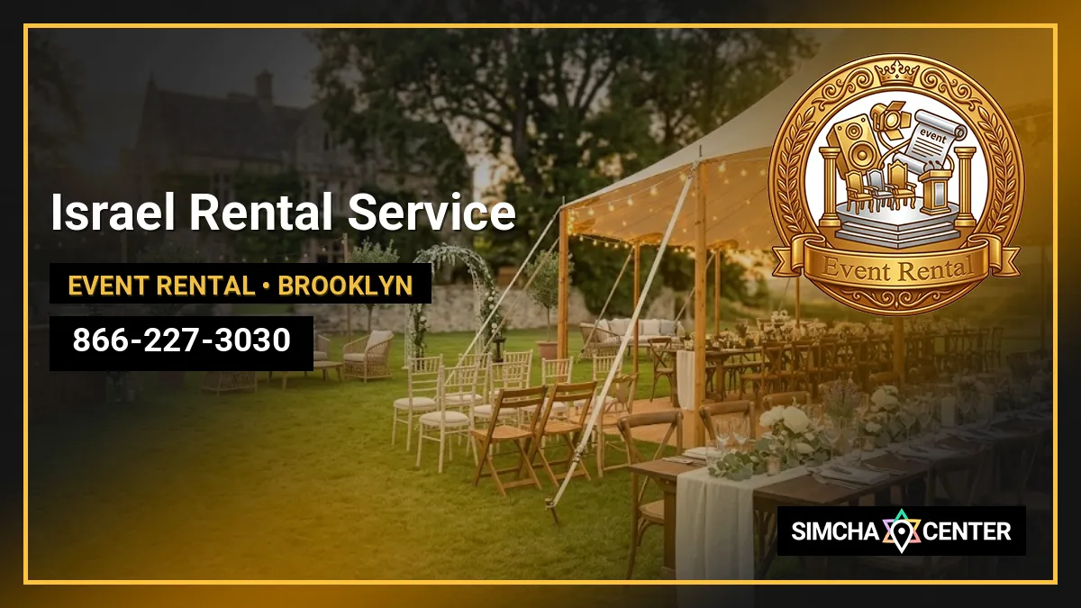 Israel Rental Service — Event Rental
