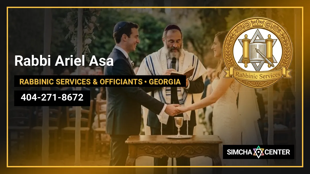 Rabbi Ariel Asa — Rabbinic Services & Officiants
