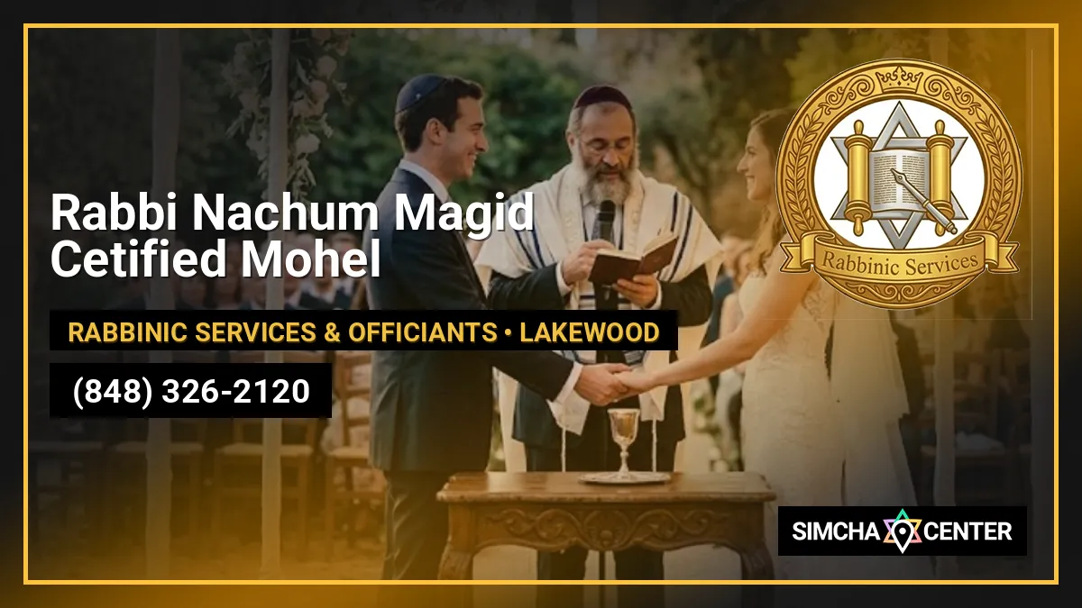 Rabbi Nachum Magid Cetified Mohel — Mohel & Bris Milah