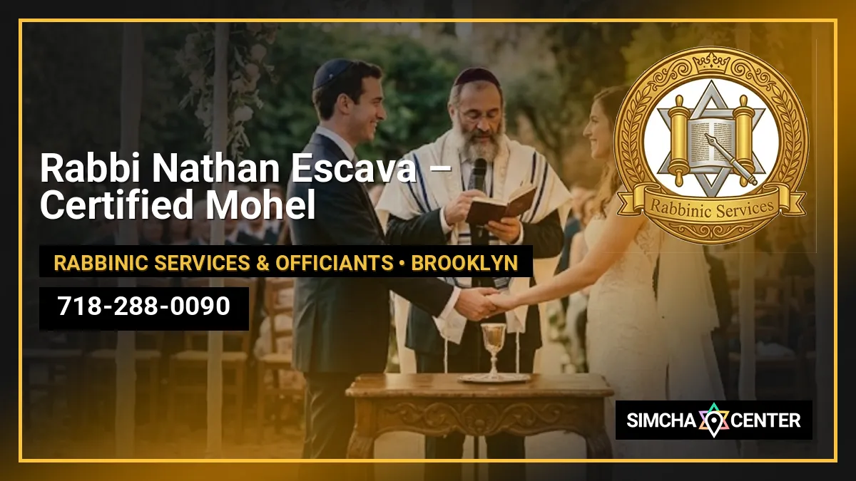 Rabbi Nathan Escava – Certified Mohel — Mohel & Bris Milah