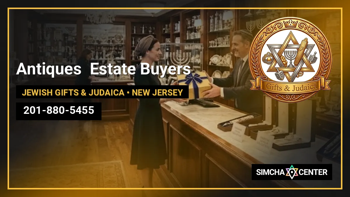Antiques Estate Buyers — Jewish Gifts & Judaica