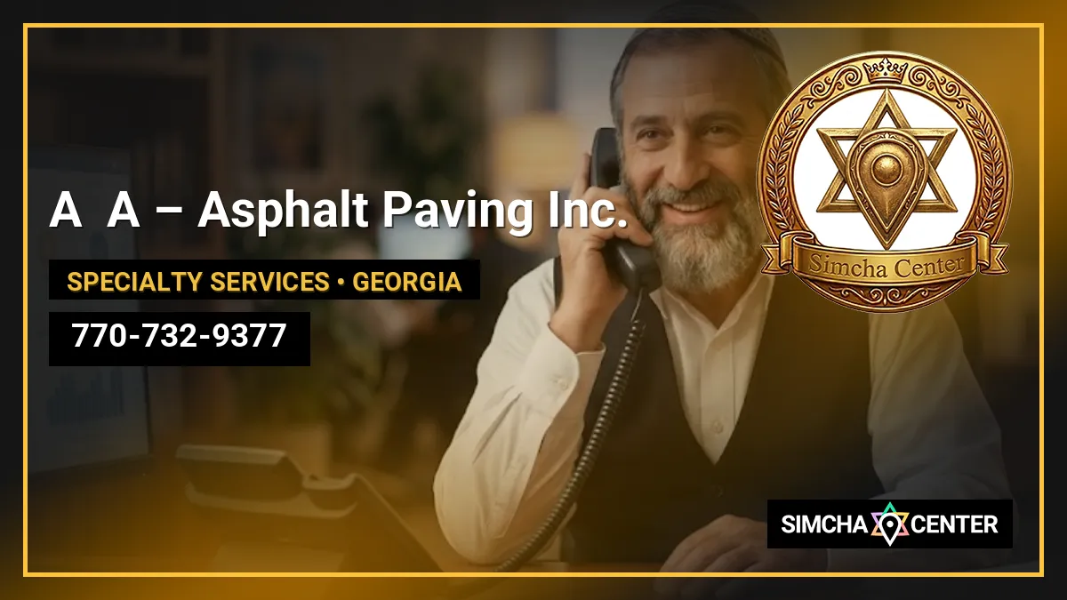 A A – Asphalt Paving Inc. — Specialty Services