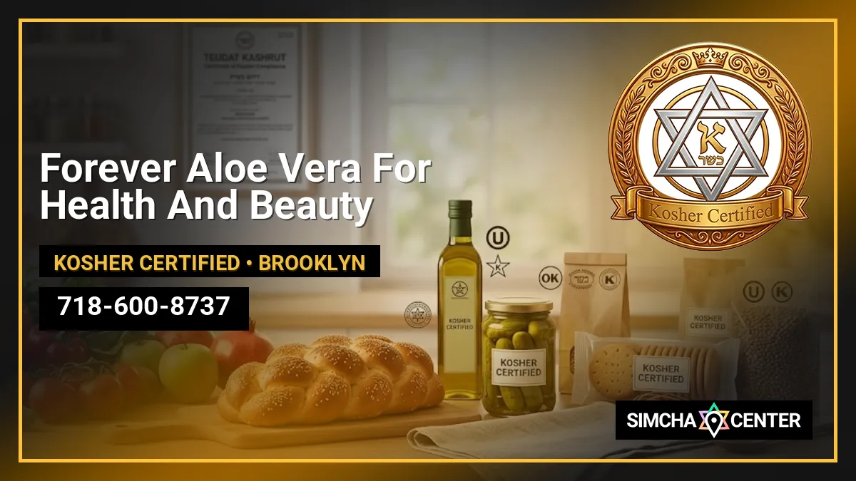 Forever Aloe Vera For Health And Beauty — Kosher Certified