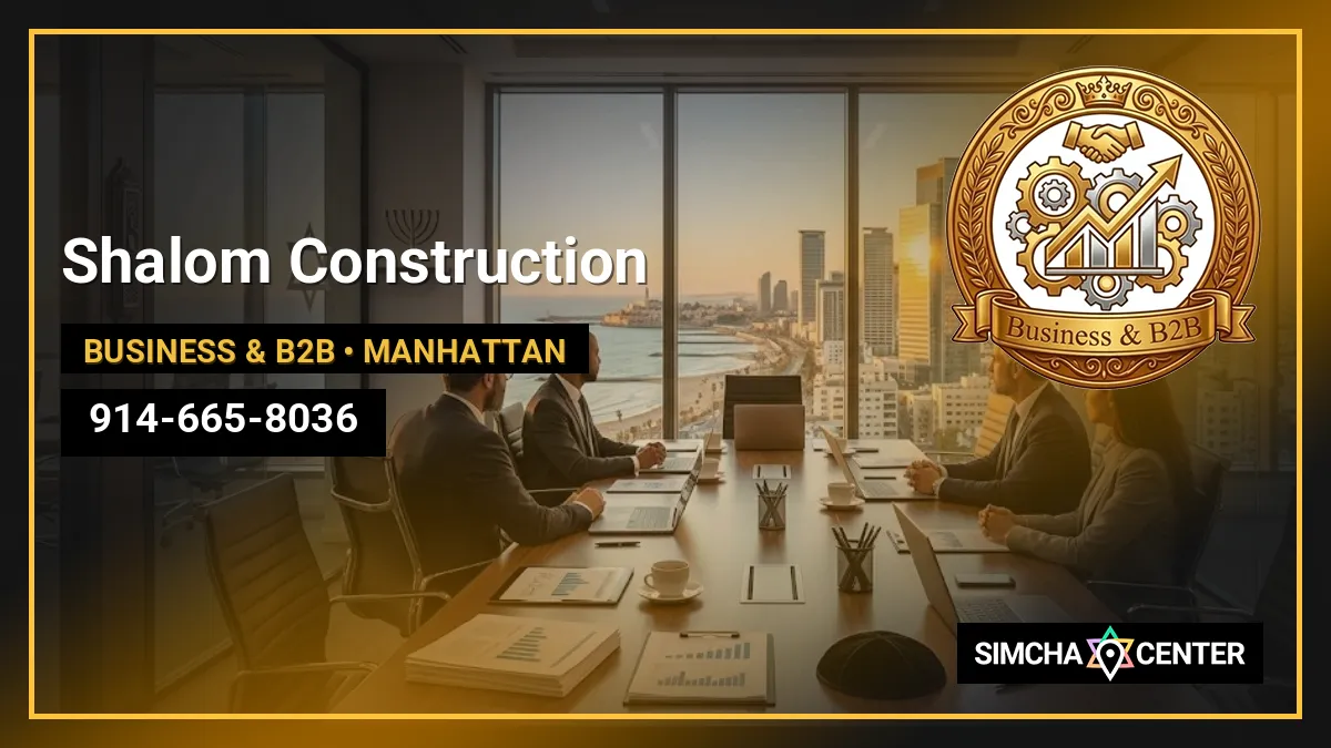 Shalom Construction — Business & B2B