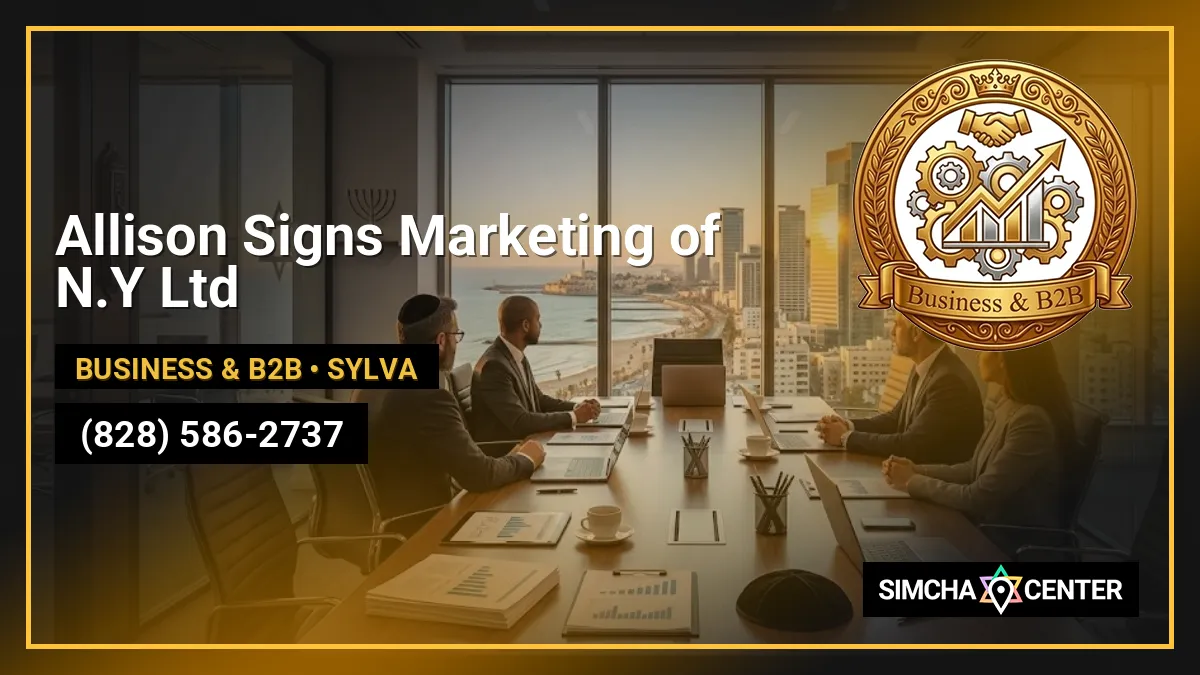 Allison Signs Marketing of N.Y Ltd — Business & B2B