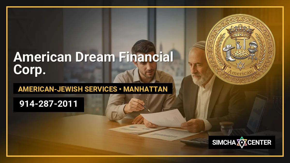 American Dream Financial Corp. — American-Jewish Services