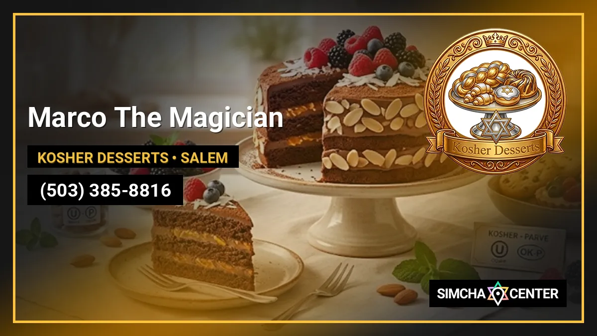 Marco The Magician — Kosher Desserts
