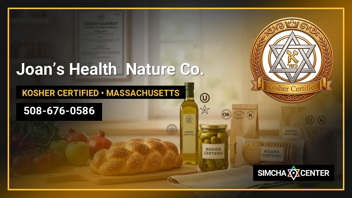 Joan’s Health Nature Co. — Kosher Certified