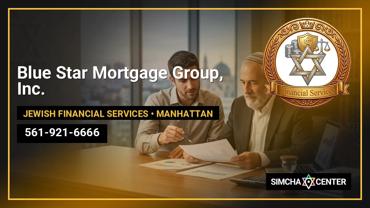 Blue Star Mortgage Group, Inc. — Jewish Financial Services