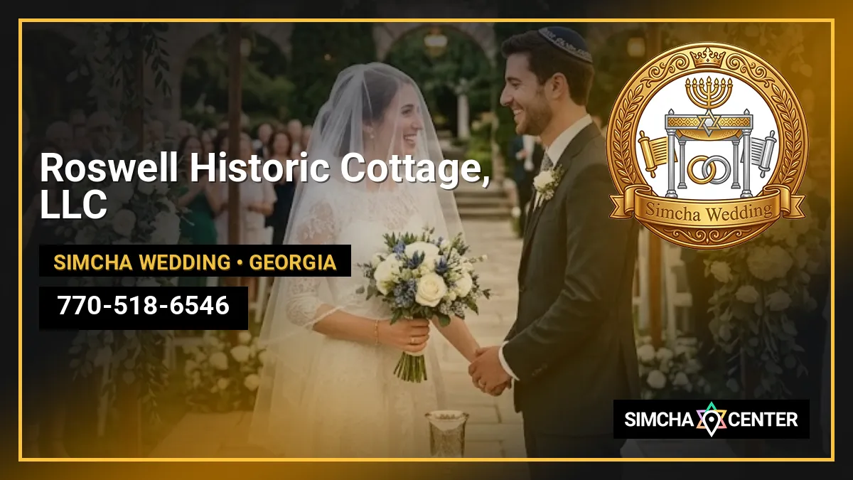 Roswell Historic Cottage, LLC — Simcha Wedding