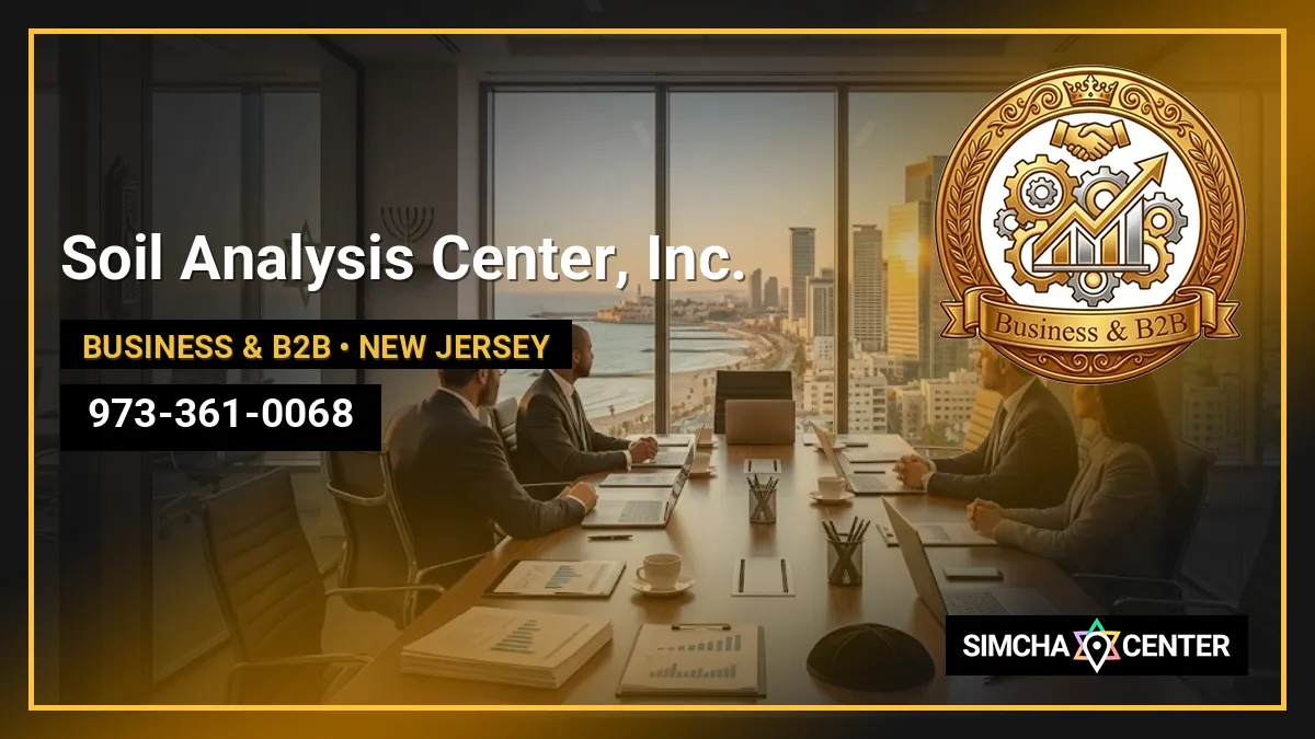 Soil Analysis Center, Inc. — Business & B2B