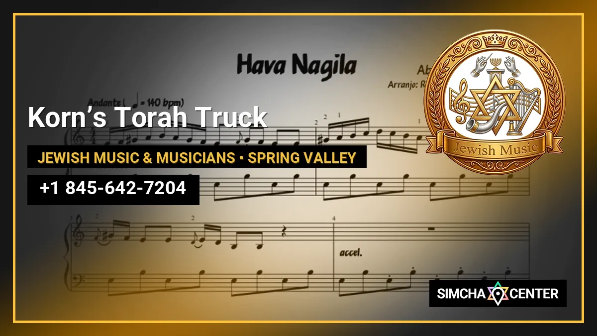 Korn’s Torah Truck — Jewish Music & Musicians