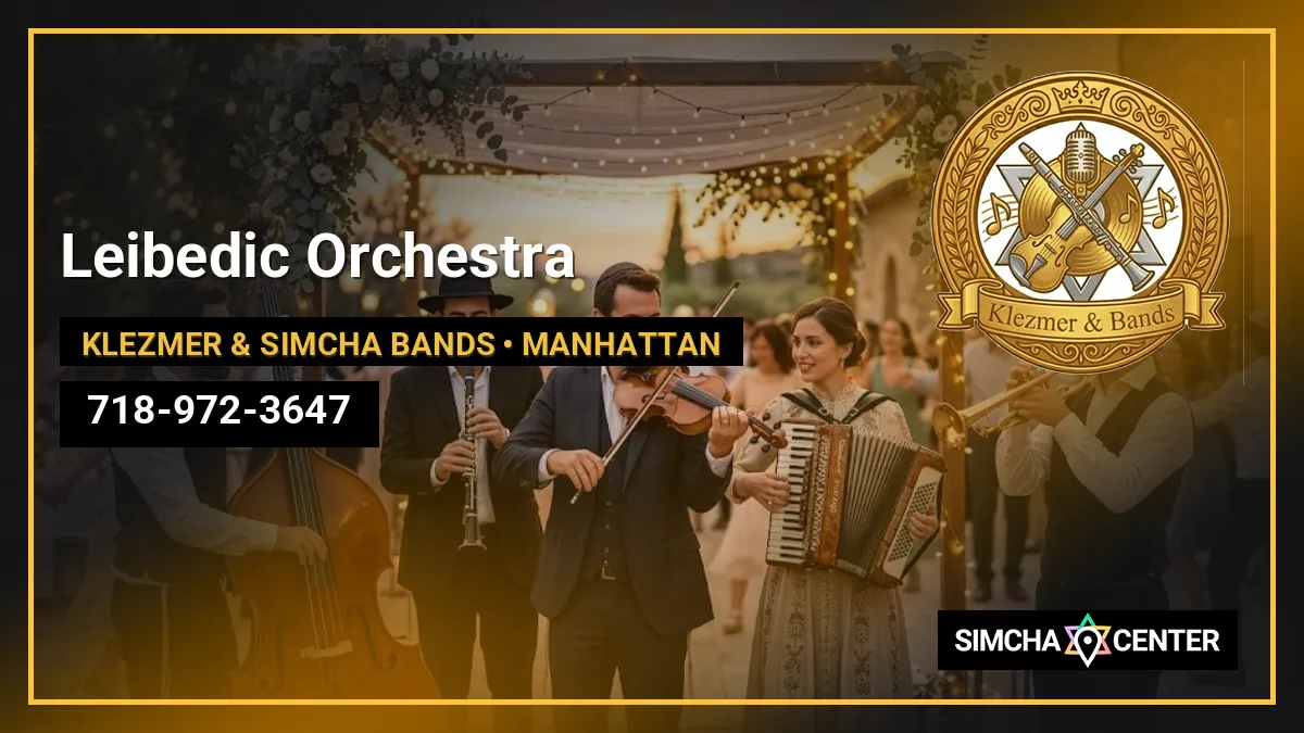 Leibedic Orchestra — Klezmer & Simcha Bands