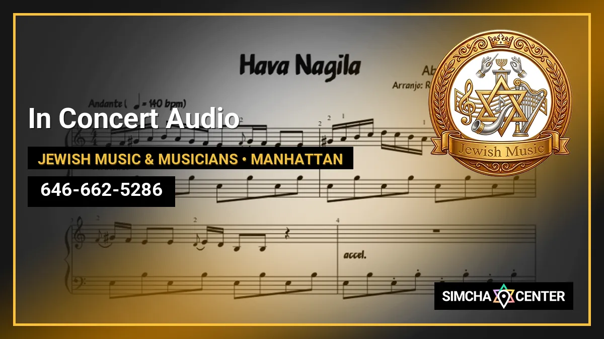 In Concert Audio — Jewish Music & Musicians