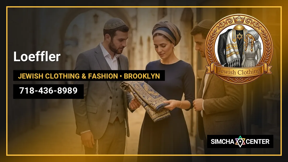 Loeffler — Jewish Clothing & Fashion