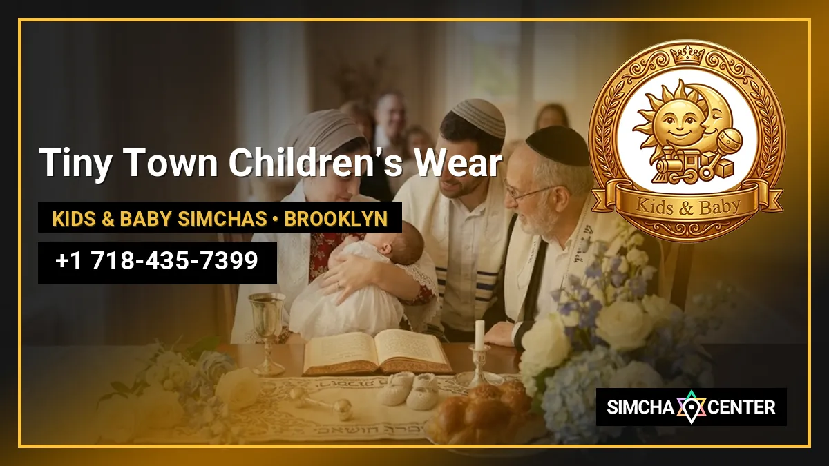 Tiny Town Children’s Wear — Kids & Baby Simchas