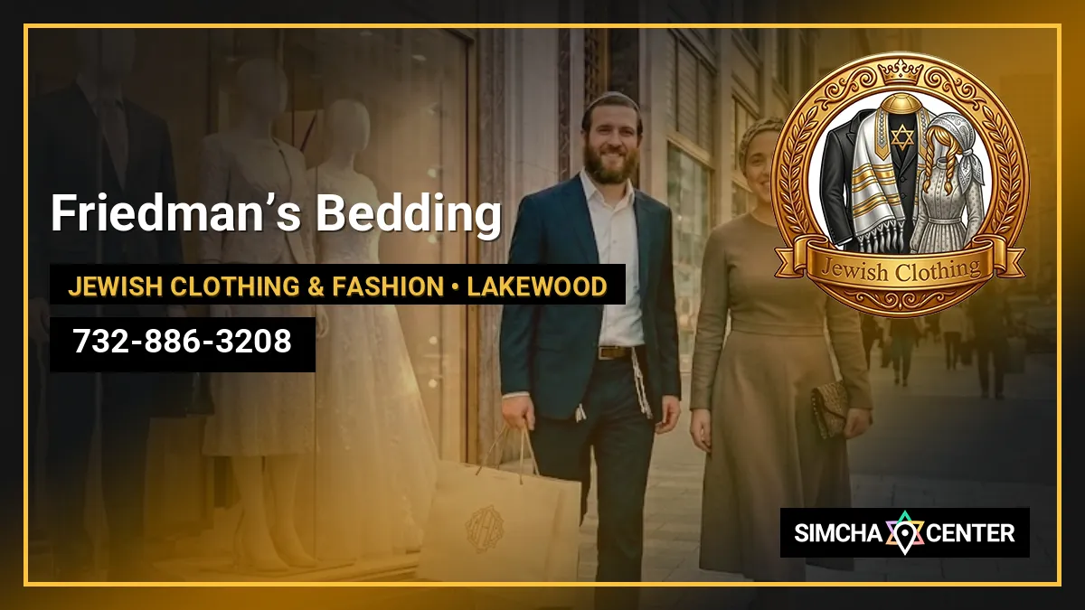 Friedman’s Bedding — Jewish Clothing & Fashion